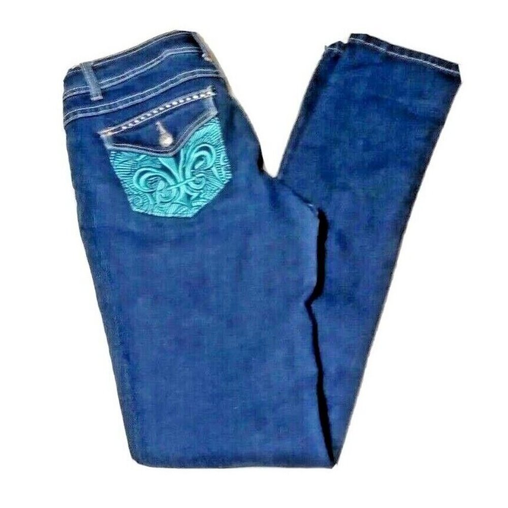 House of Dereon Beyonce Skinny Stretch Denim Jeans Women’s Size 5/6